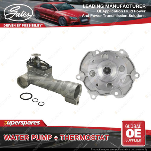 Gates Water Pump + Thermostat Kit for Holden Commodore VE 3.6L 175kW RWD Petrol