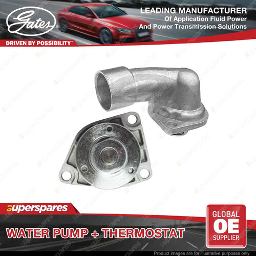 Gates Water Pump + Thermostat Kit for Holden Vectra JS 2.5 2.6L 125kW 1998-2002