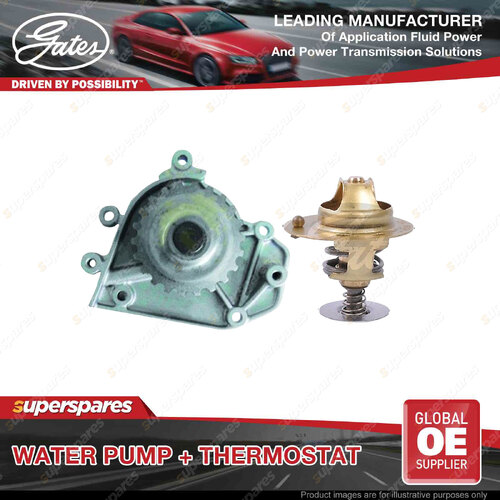 Gates Water Pump + Thermostat Kit for Honda Integra DC2 1.8L 127kW FWD Petrol