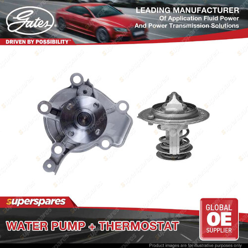 Gates Water Pump + Thermostat Kit for Kia Sportage KM 2.0L 104kW Petrol 2004-On