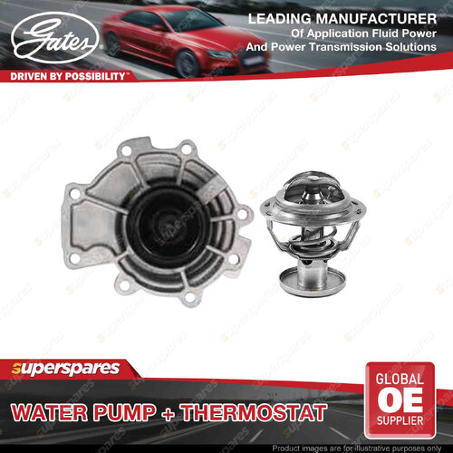 Gates Water Pump + Thermostat Kit for Mazda MPV LW19 Tribute EP 2.5 3.0L 99-08