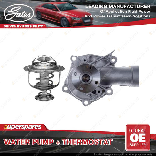 Gates Water Pump + Thermostat Kit for Mitsubishi Airtrek CU Galant DJ Grandis NA