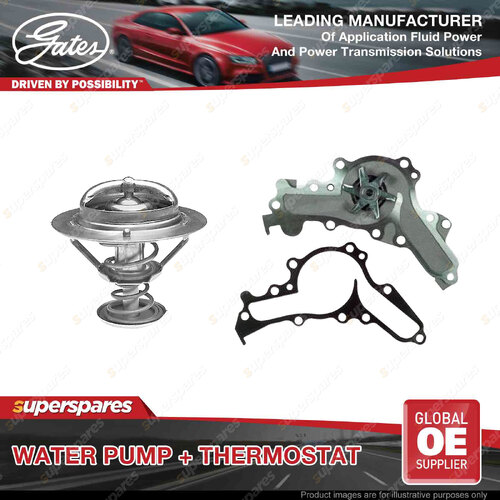 Gates Water Pump + Thermostat Kit for Mitsubishi Outlander CW6W 3.0L 162kW 169kW