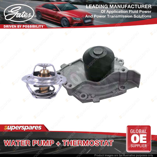 Gates Water Pump + Thermostat Kit for Renault Grand Scenic Megane CC Coupe 2.0L