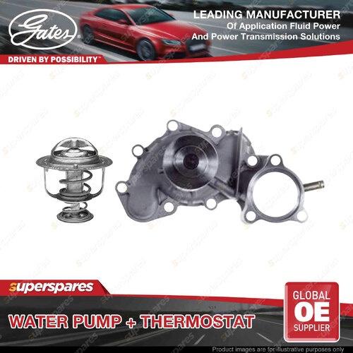 Gates Water Pump + Thermostat Kit for Toyota Hilux VZN 167 172 Granvia VCH 16 26