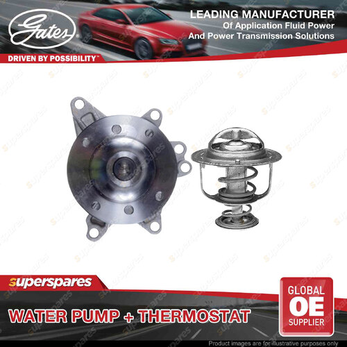 Gates Water Pump + Thermostat Kit for Toyota Corolla ZZE123 Celica ZZT231 1.8L