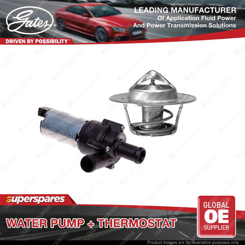 Gates Electric Water Pump + Thermostat Kit for Volkswagen Polo 9N3 1.8L 110kW