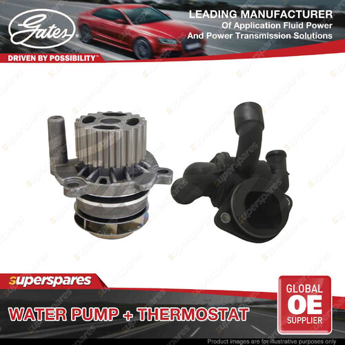 Gates Water Pump + Thermostat Kit for VW Amarok 2H S1 S6 S7 Crafter 2E 2F 2.0L