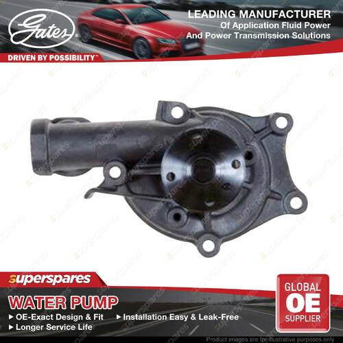 Gates Water Pump for Mitsubishi Lancer IV CA CB 4G61 1.6L 90KW Hatchback