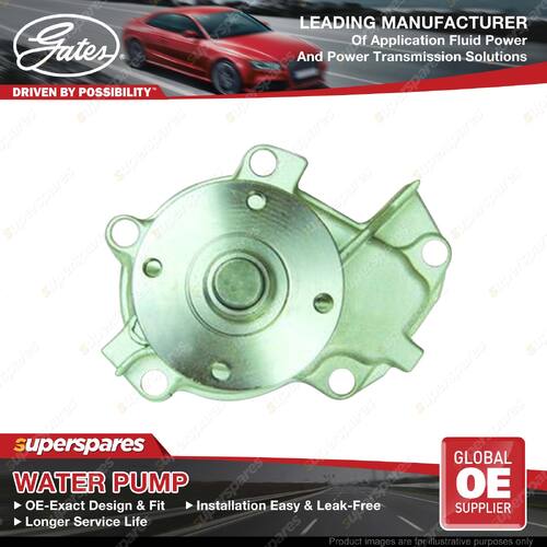 Gates Water Pump for Daihatsu Feroza F310 Sportrak F300 F310 HDE 1.6L