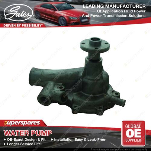 Gates Water Pump for Toyota Dyna BU20 3B 3.4L 66KW 08/1977-08/1984