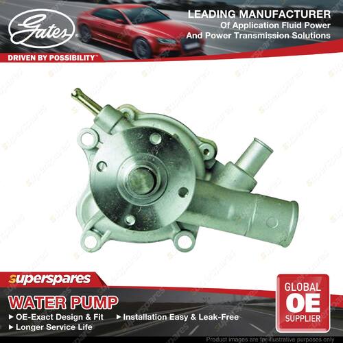 Gates Water Pump for Toyota Corolla KE70 4K 1.3L 48KW 11/81-09/85