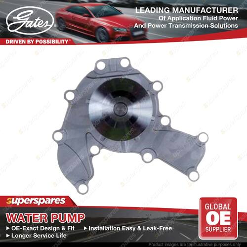 Gates Water Pump for Isuzu Trooper UB 6VD1 3.2L 130KW 08/1991-07/1998