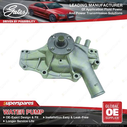 Gates Water Pump for Holden Monaro HJ HQ HZ Torana LH LX WB 4.1L 4.2L 5.0L