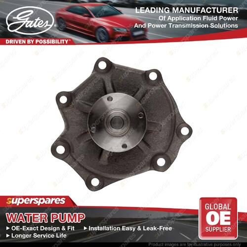 Gates Water Pump for Nissan Patrol Y60 GR GQ Y61 GU MQ MK K260 TY61 4.2L