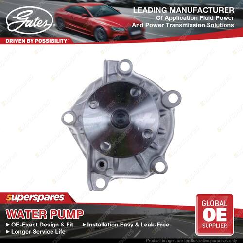 Gates Water Pump for Isuzu Mu USC17 4ZE1 2.6L 89KW 02/1989-07/1994