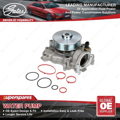 Gates Water Pump for Jeep Grand Cherokee WK2 WK 3.0L EXF EXN 2011-2021