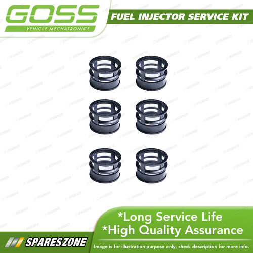 Goss Fuel Injector Repair Kit - Filter Screen Pack 6 OD 25mm Height 17mm