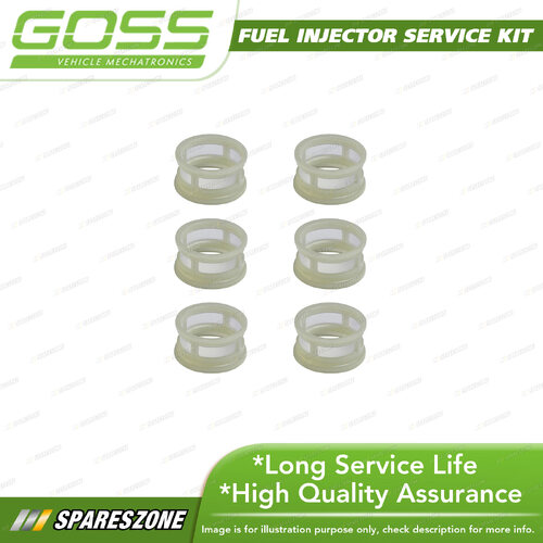 Goss Fuel Injector Repair Kit - Filter Screen Upper Pack 6 OD 23mm