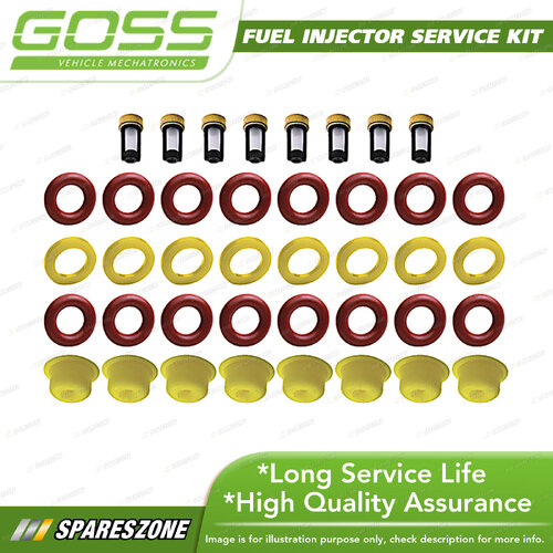 Goss Fuel Injector Service Kit for Audi A8 Quattro ABZ AEW 3.7L 4.2L