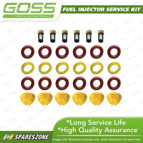 Goss Fuel Injector Service Kit for BMW 320i 520i 535i 635Csi E28 E30 E34 E36