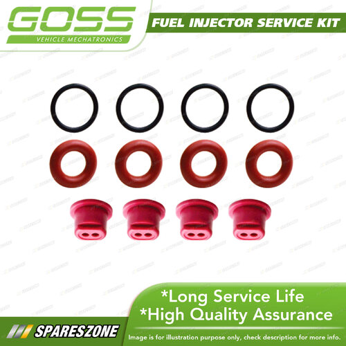 Goss Fuel Injector Service Kit for Ford Mondeo HA HB HC 2.0L ZH20 95-98