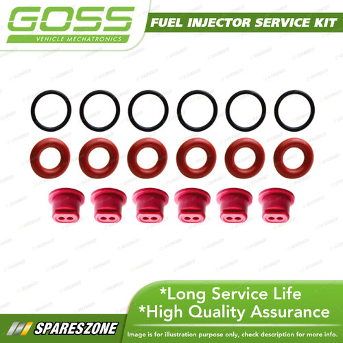 Goss Fuel Injector Service Kit for Ford Telstar AX AY Mondeo Probe 2.5L