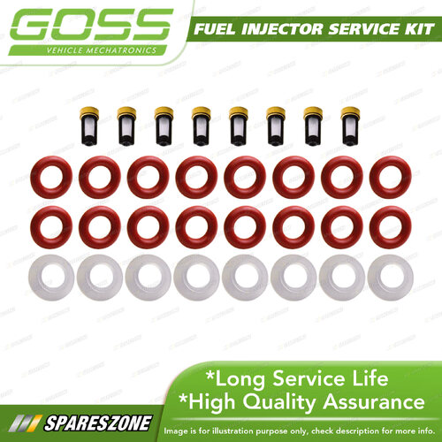 Goss Fuel Injector Service Kit for Ford Fairlane Falcon LTD Tickford AU