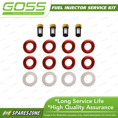 Goss Fuel Injector Service Kit for Holden Astra TS Frontera UED55 2.0L 2.2L