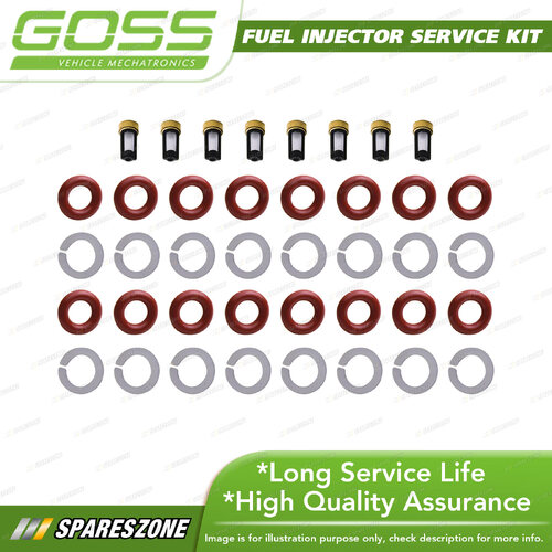 Goss Fuel Injector Service Kit for Holden Commodore VL VU VN 5.0L 88-91