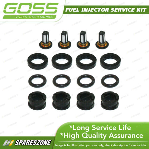 Goss Fuel Injector Service Kit for Honda CR-V RD1 2.0L B20B3 1995-1999