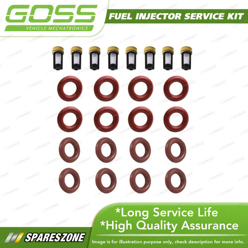 Goss Fuel Injector Service Kit for HSV Coupe Z E SER R8 Grange WL WM 6.0L