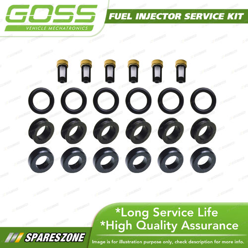 Goss Injector Service Kit for Lexus ES300 RX330 RX400H MCV30R MCU38R 3.0L 3.3L