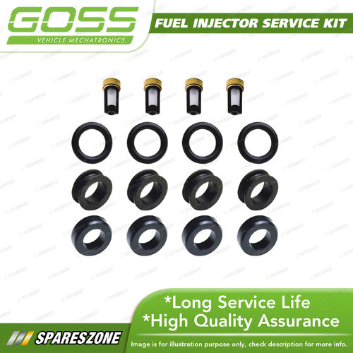 Goss Injector Service Kit for Mitsubishi Lancer CC CE CG CH Express Magna Mirage