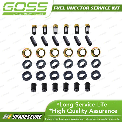 Goss Fuel Injector Service Kit for Volvo 164E B30F 3.0L 1970-1974