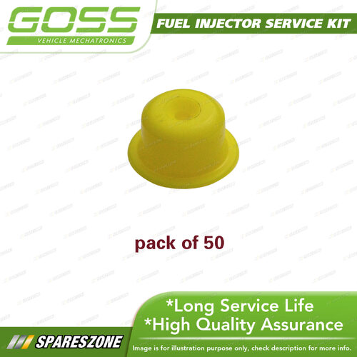 Goss Fuel Injector Service / Repair Kit - Pintle Cap Pack 50 Height 6.8mm