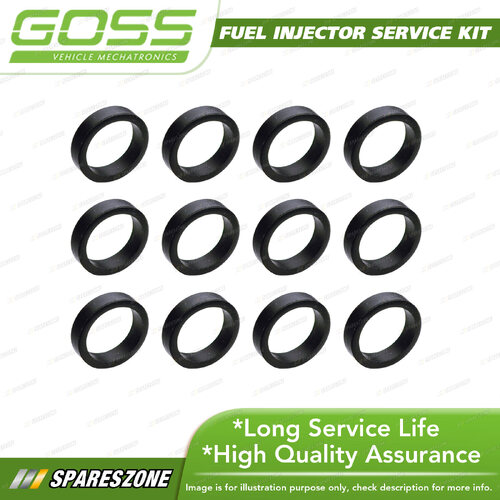 Goss Fuel Injector Repair Kit Injector Insulator Ring Pack 12 ID 22.5mm