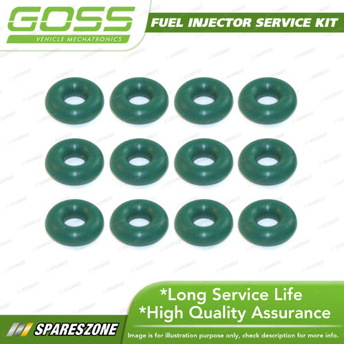 Goss Fuel Injector Repair Kit - Injector Seal Cis Audi Pack 12 ID 6mm