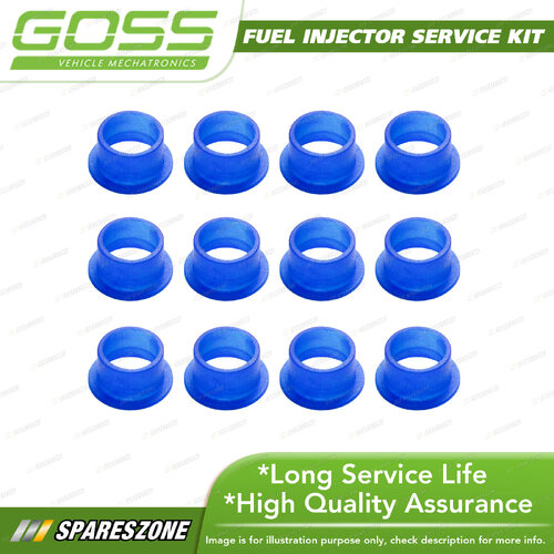 Goss Fuel Injector Service / Repair Kit - Pintle Cap Pack of 12 for Nissan