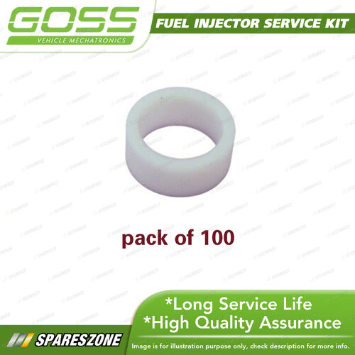 Goss Fuel Injector Repair Kit - Lower Teflon Seal Bosch Direct Pack 100