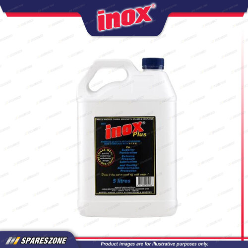 Inox MX5 Plus PTFE Liquid Lubricant 5 Litre Anti Moisture & Corrosion