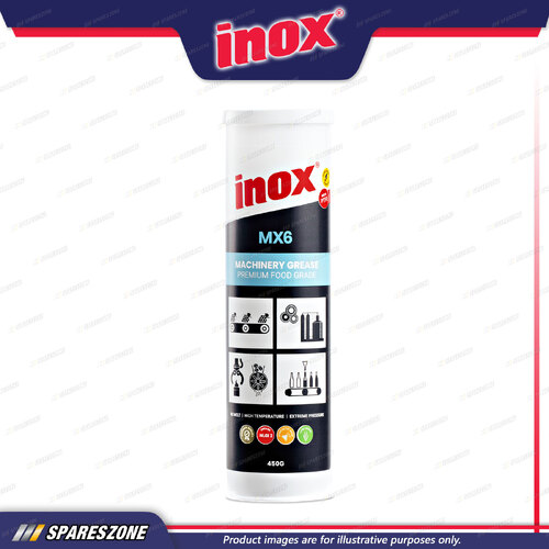 Inox MX6 Premium Food Grade Grease 450 Gram Cartridge High Tempreture Resistance