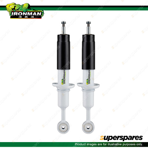 2x Front Ironman 4x4 Foam Cell Strut Shock Absorbers Performance 24691FE 4WD