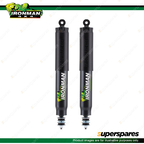 2x Front Ironman 4x4 Foam Cell Pro Shock Absorbers Performance 45080FE 4WD