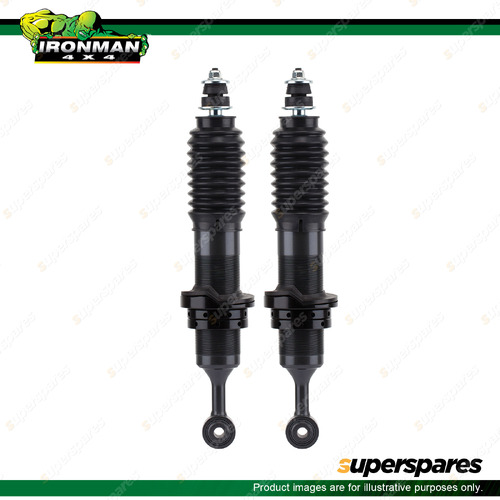 2x Front Ironman 4x4 Foam Cell Pro Strut Shock Absorbers Performance 45727FE 4WD