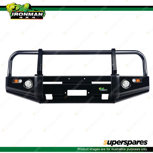 Ironman 4x4 Commercial Deluxe Winch Bumper Bull Bar BBCD070 4WD Offroad