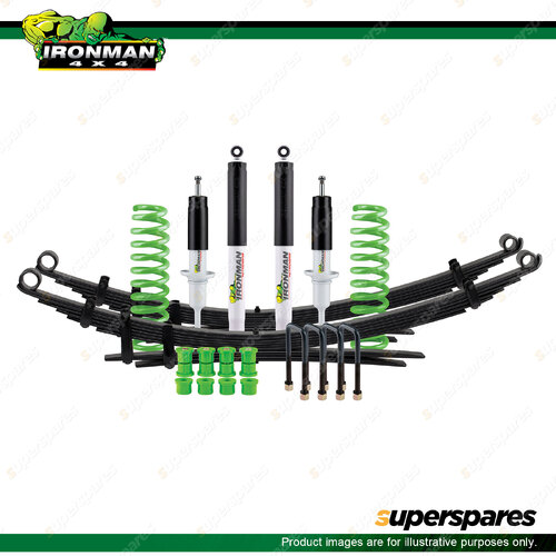 Ironman 4x4 Suspension Lift Kit Medium Load Nitro Gas Shock Absorbers FOR001BKG