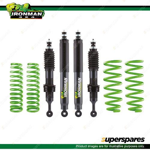 Ironman 4x4 Lift Kit Medium Load Foam Cell Pro Shock Absorbers FOR003BKP1