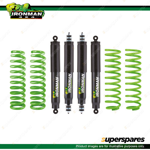 Ironman 4x4 Lift Kit Heavy Duty Load Foam Cell Pro Shock Absorbers LAND006CKP