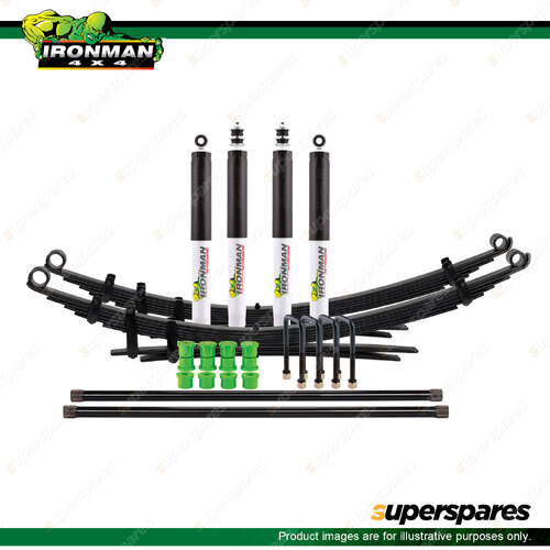 Ironman 4x4 Suspension Lift Kit Medium Load Nitro Gas Shock Absorbers MITS018BKG